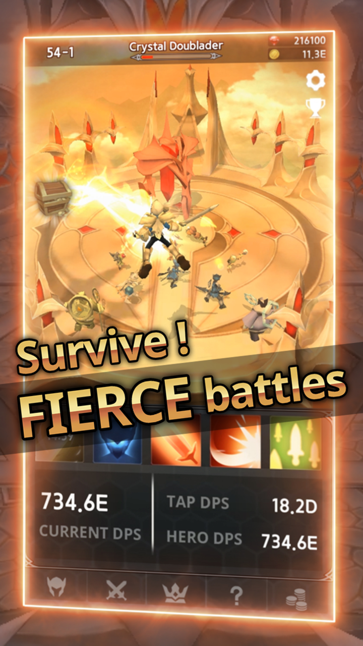 Tap Strikers Game Screenshot