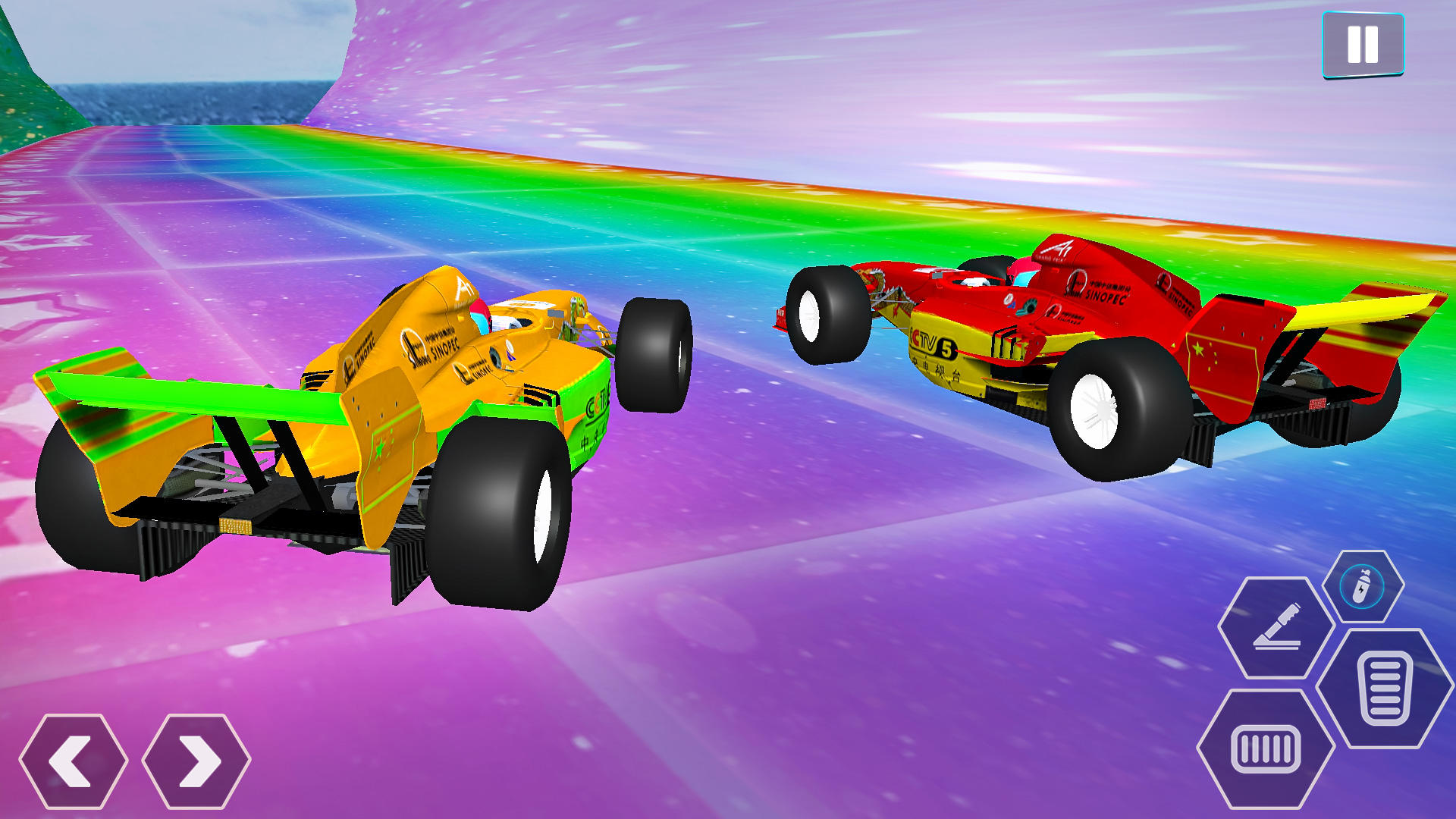 Formula 1 Car Stunt Game Screenshot