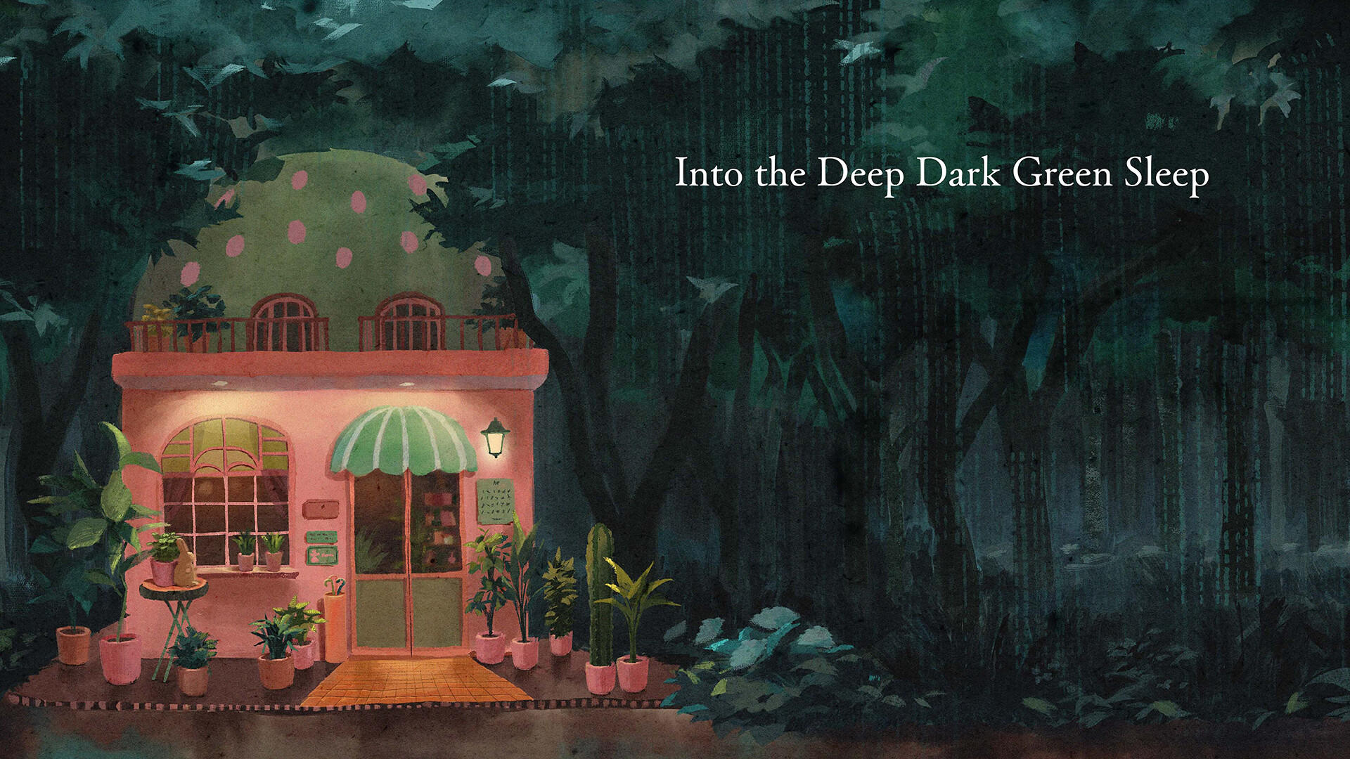 ­Into the Deep Dark Green Sleep 게임 스크린샷