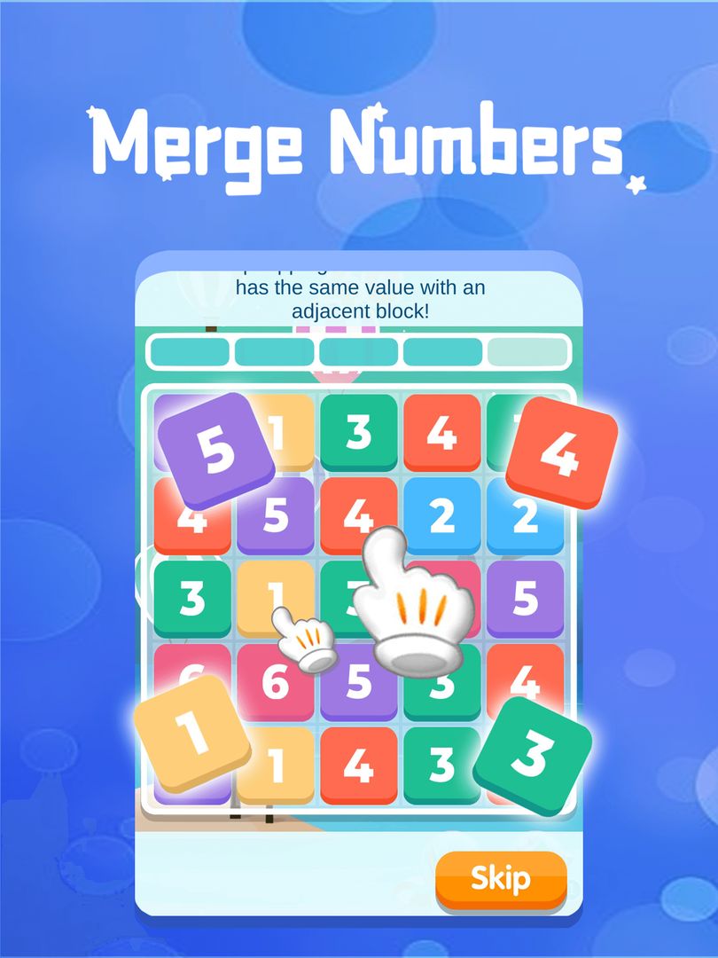 Screenshot of Merge The Number - Puzzle Games