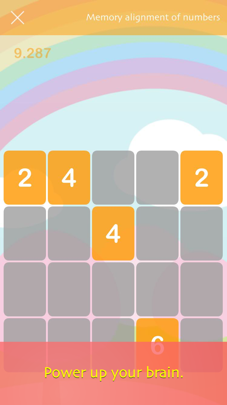 Brain Training Day~brain power Game Screenshot