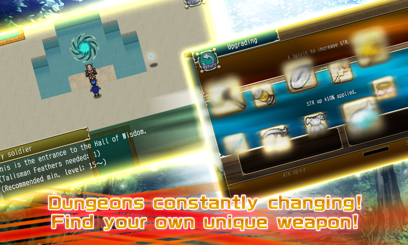 Captura de Tela do Jogo RPG Glorious Savior