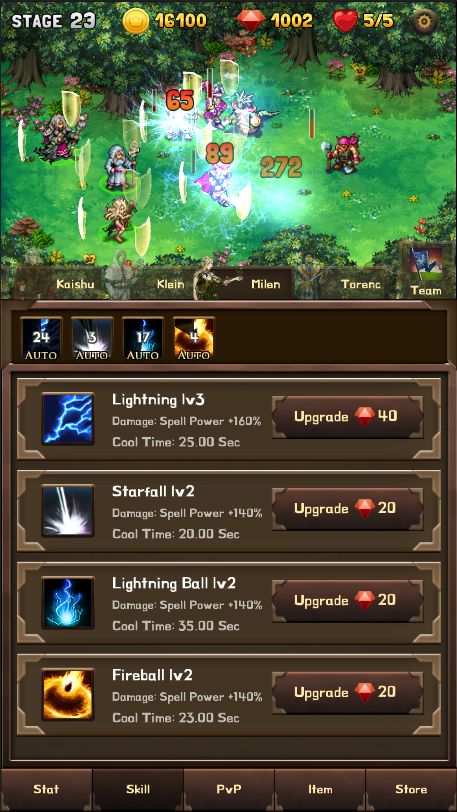 Pangaea Story screenshot game