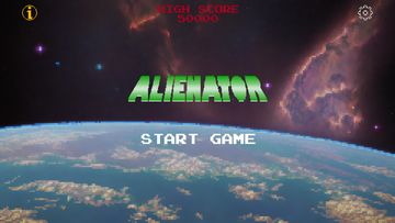 Alienator: Retro Space Shooter Game Screenshot