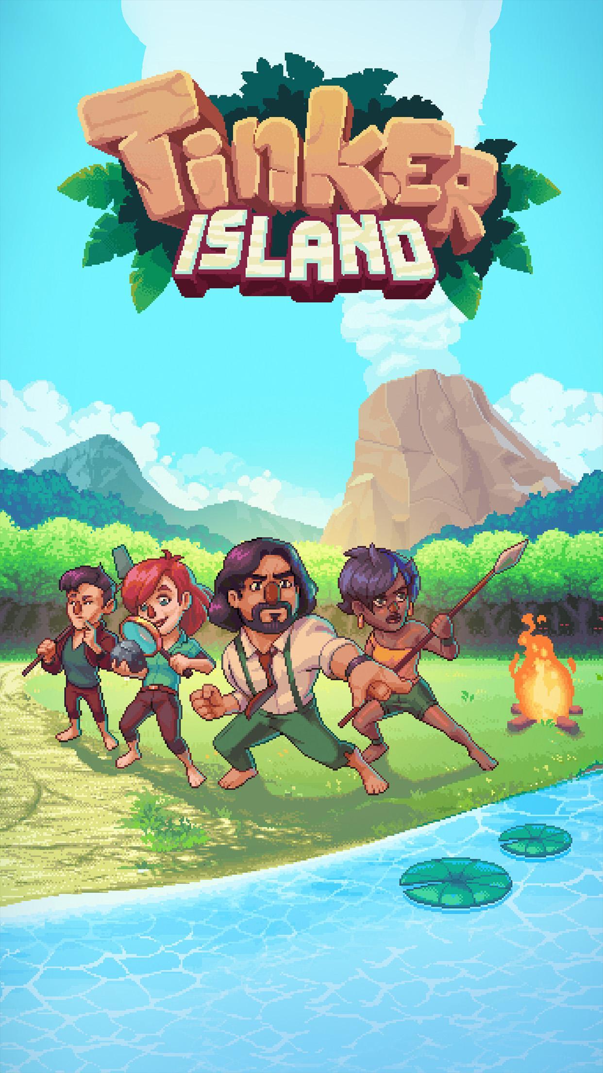 Tinker Island: 서바이벌 게임. 섬. 모험. 게임 스크린샷