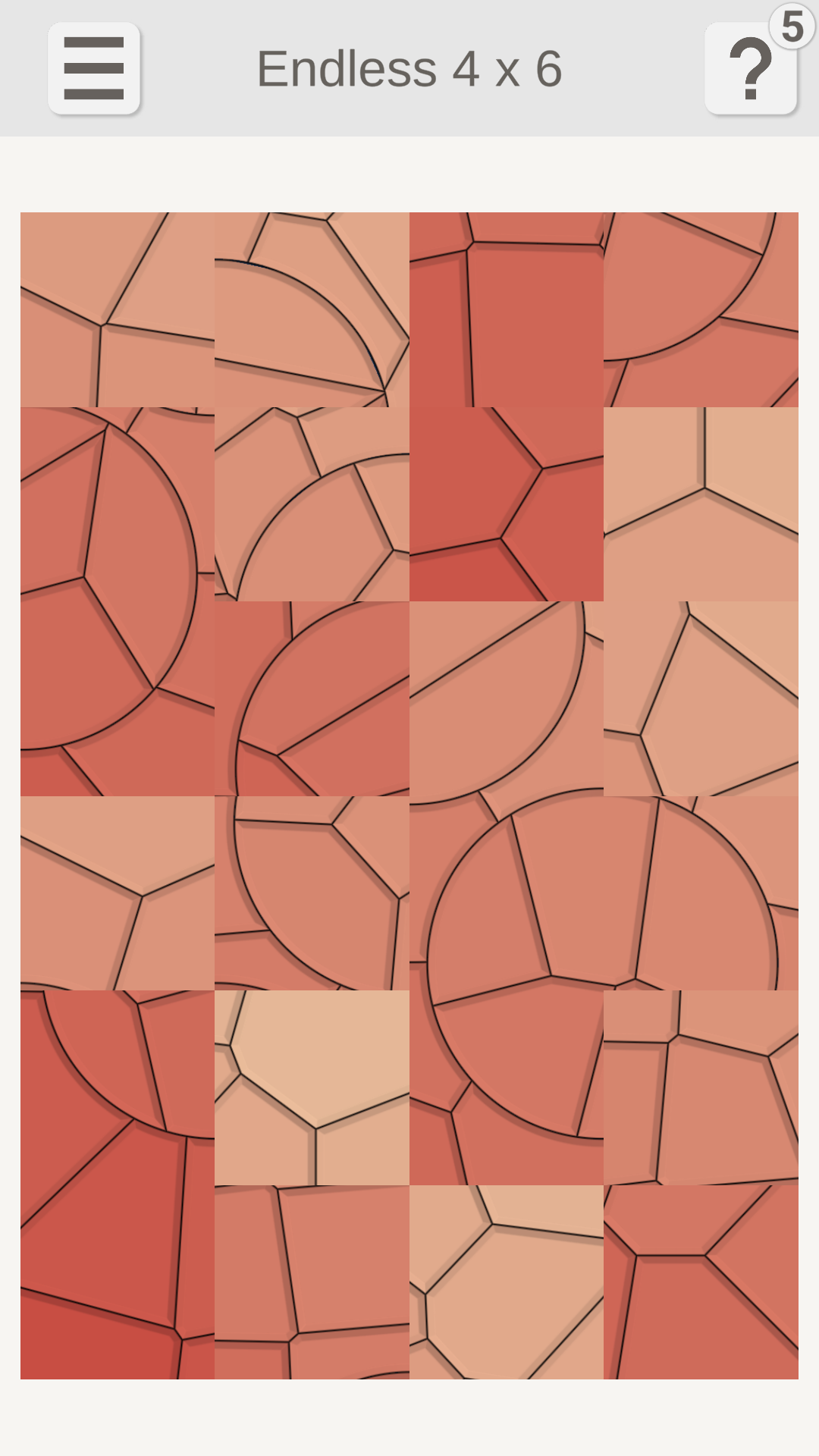Shape And Hue ゲームのスクリーンショット