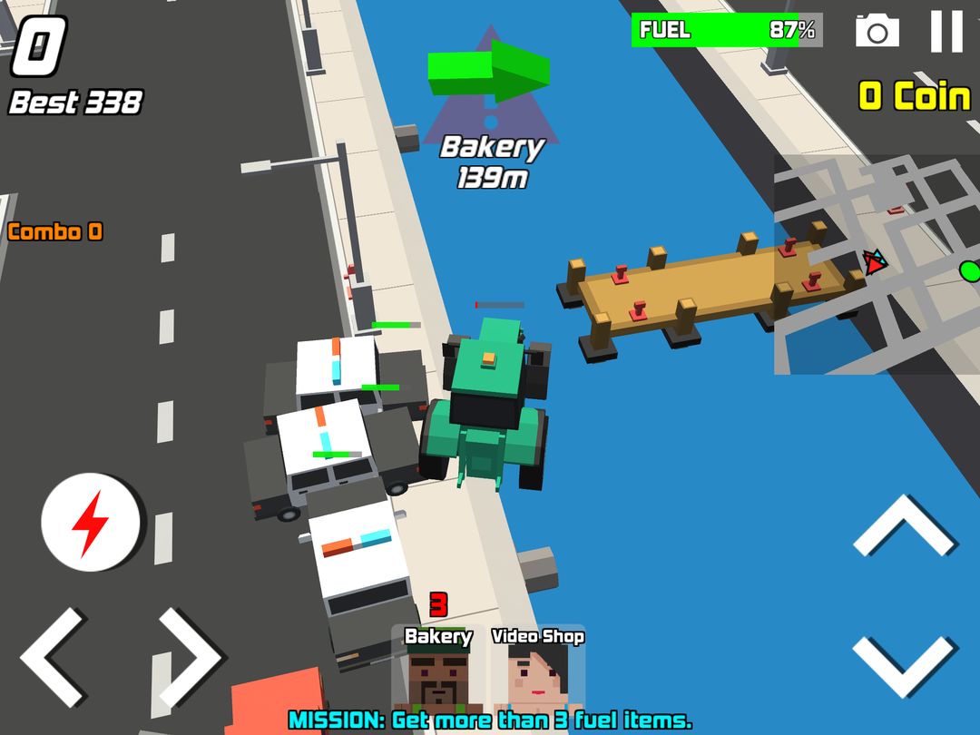 Mr.Taxi screenshot game