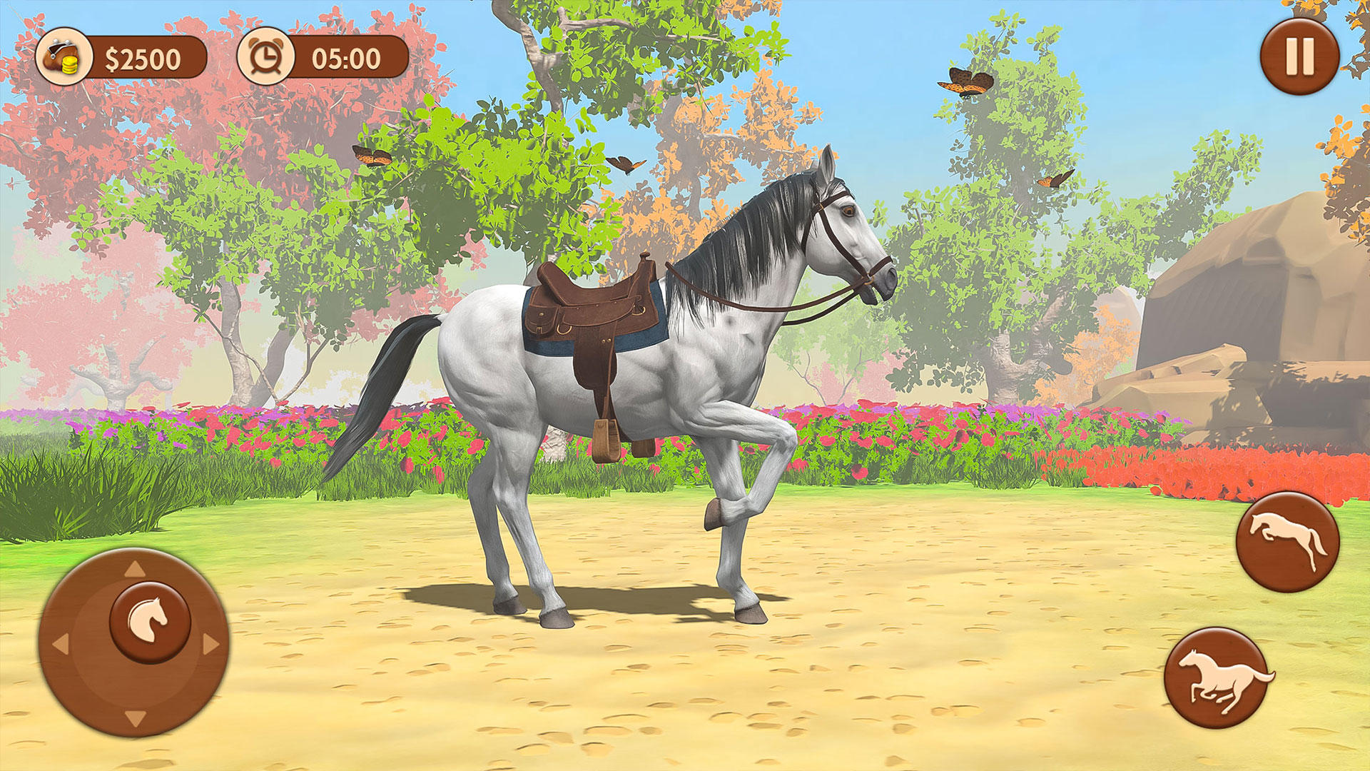 Horse Riding Game: Horse Games ゲームのスクリーンショット