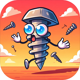 Screw Puzzle: Pin Bolts & Nuts