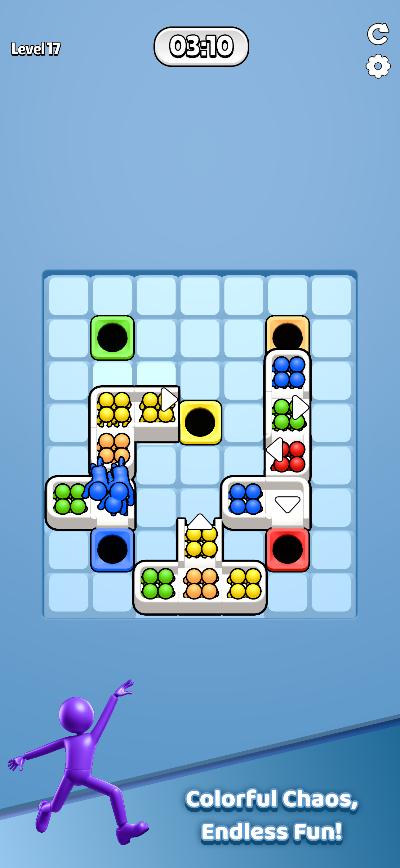 Block Rescue Jam Game Screenshot