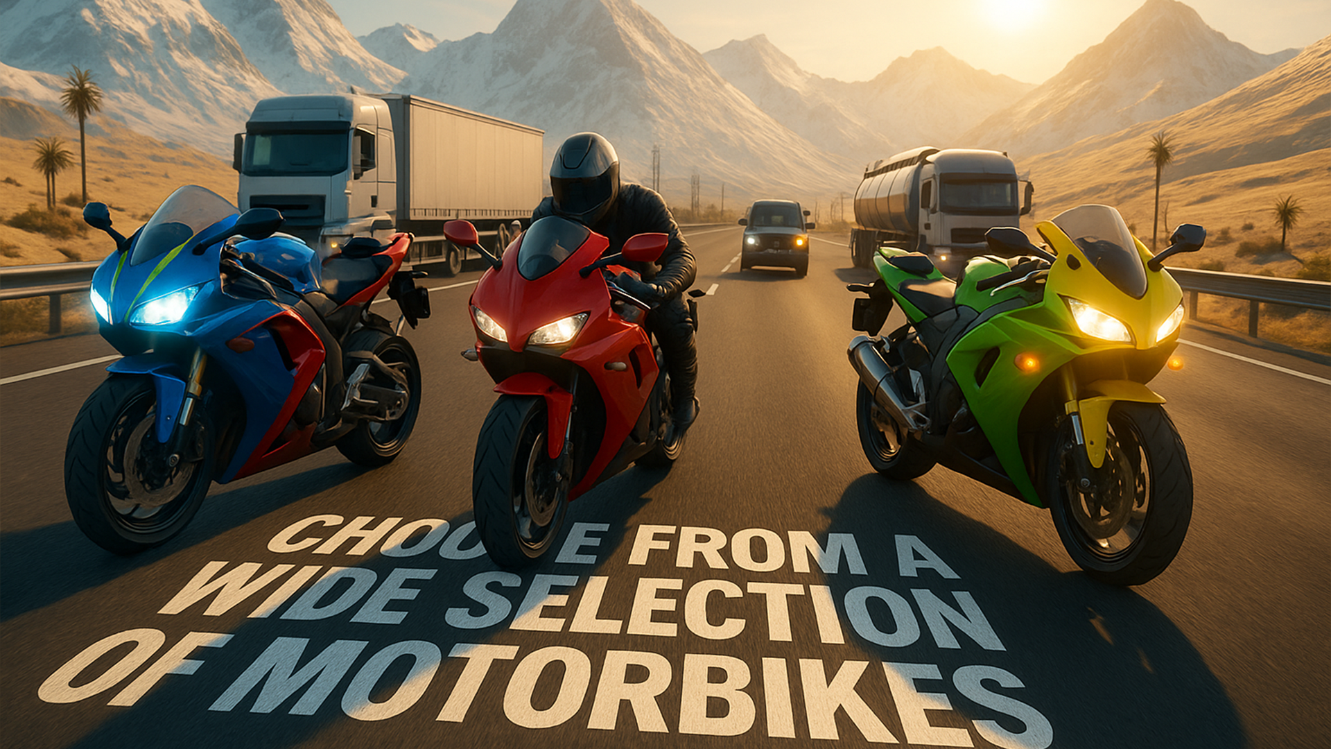 Bike Rider - Bike Racing Game Game Screenshot
