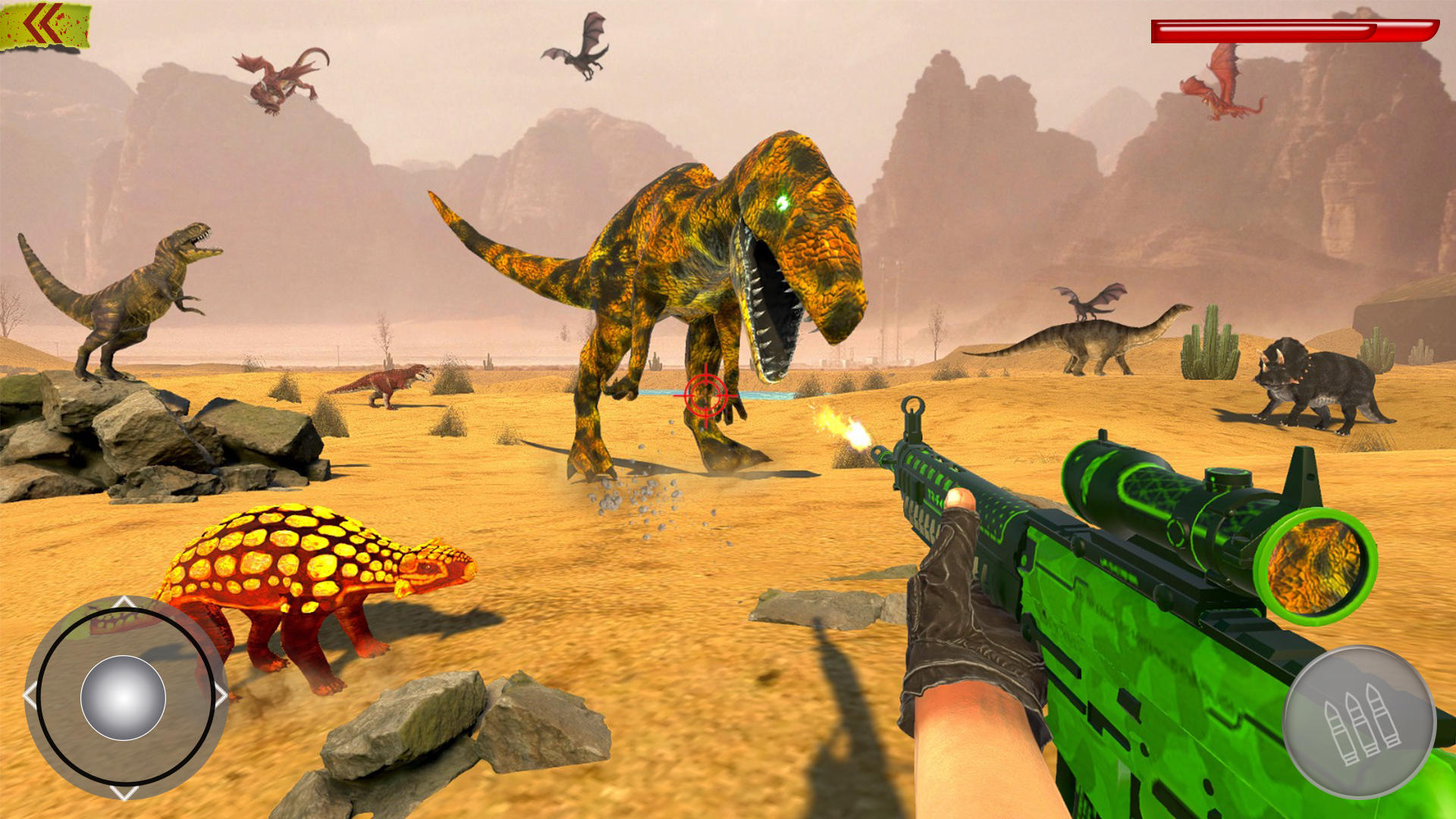 Dino Hunter Wild Animal Games android iOS apk download for free-TapTap