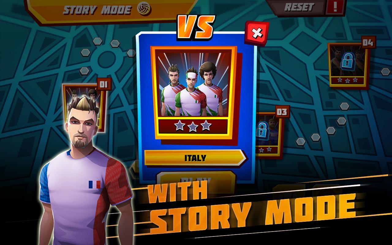 Roll Spike Sepak Takraw ภาพหน้าจอเกม