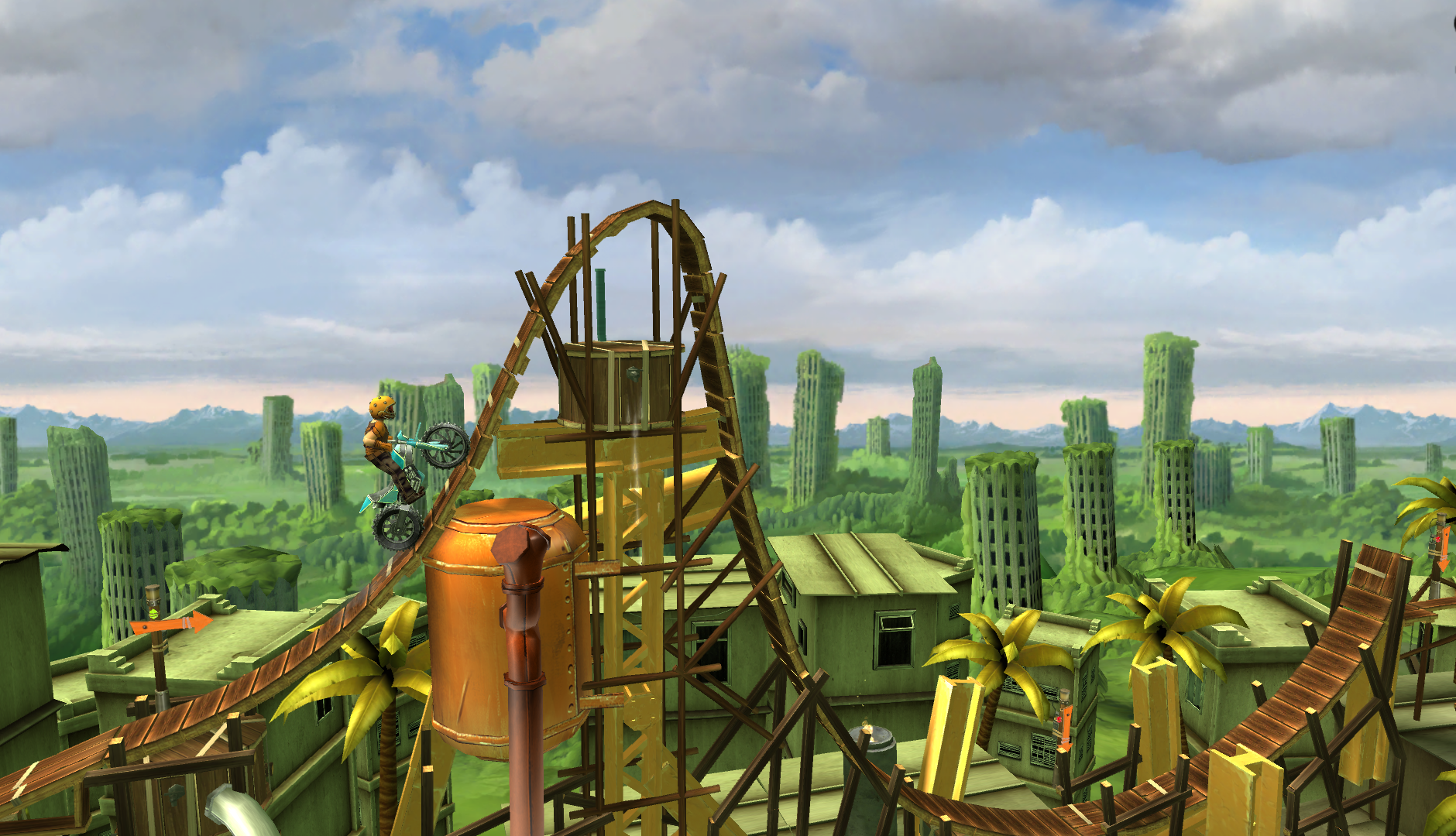 Cuplikan Layar Game Trials Frontier