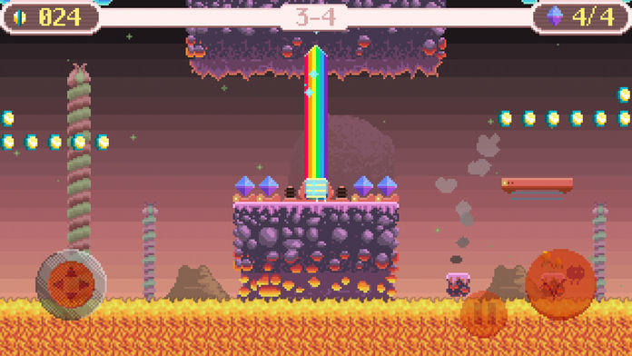 Rainbow Diamonds Game Screenshot
