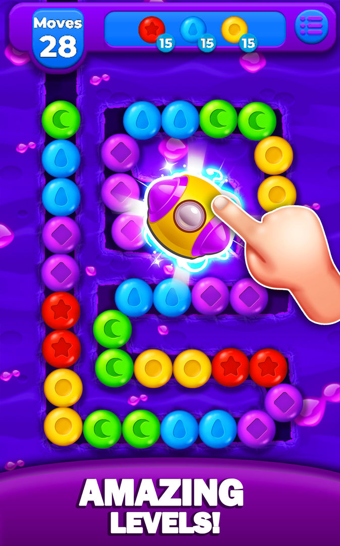 Screenshot of Marble Puzzle Deluxe