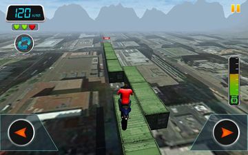 Impossible Track : Sky Bike Stunts 3D Game Screenshot