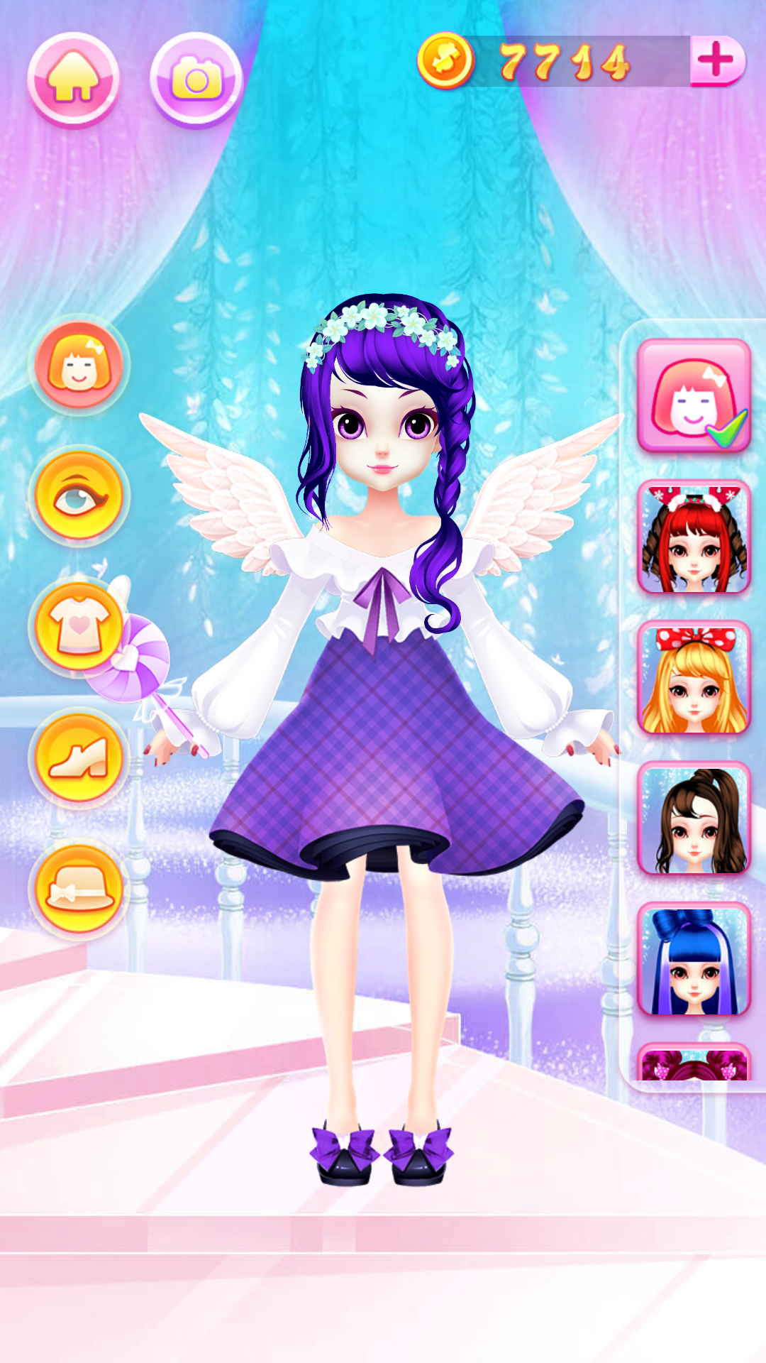 Fashion Hair Salon Games Game Screenshot