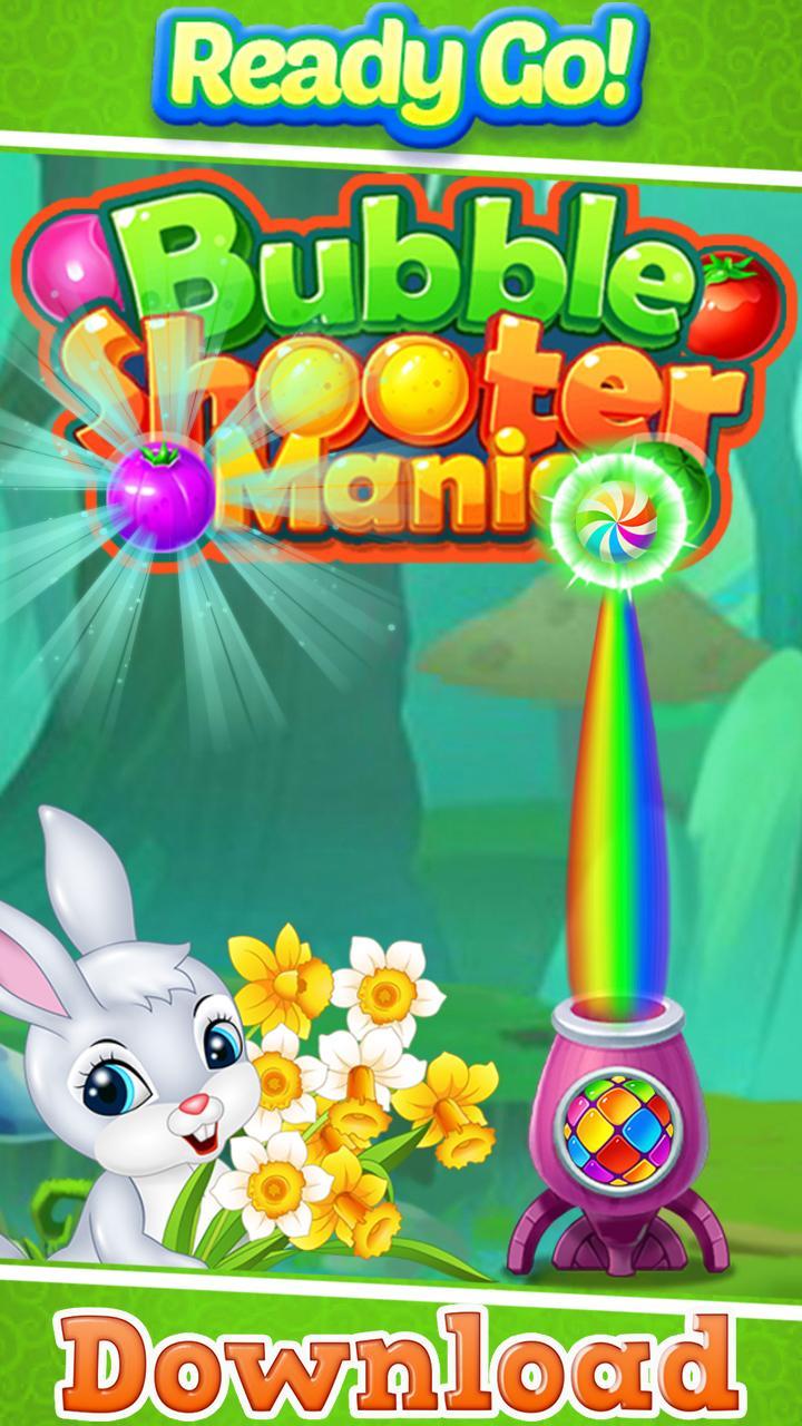 Screenshot 1 of Game bắn bong bóng thỏ mới - Bubble Rabbit Blast 1.3.0