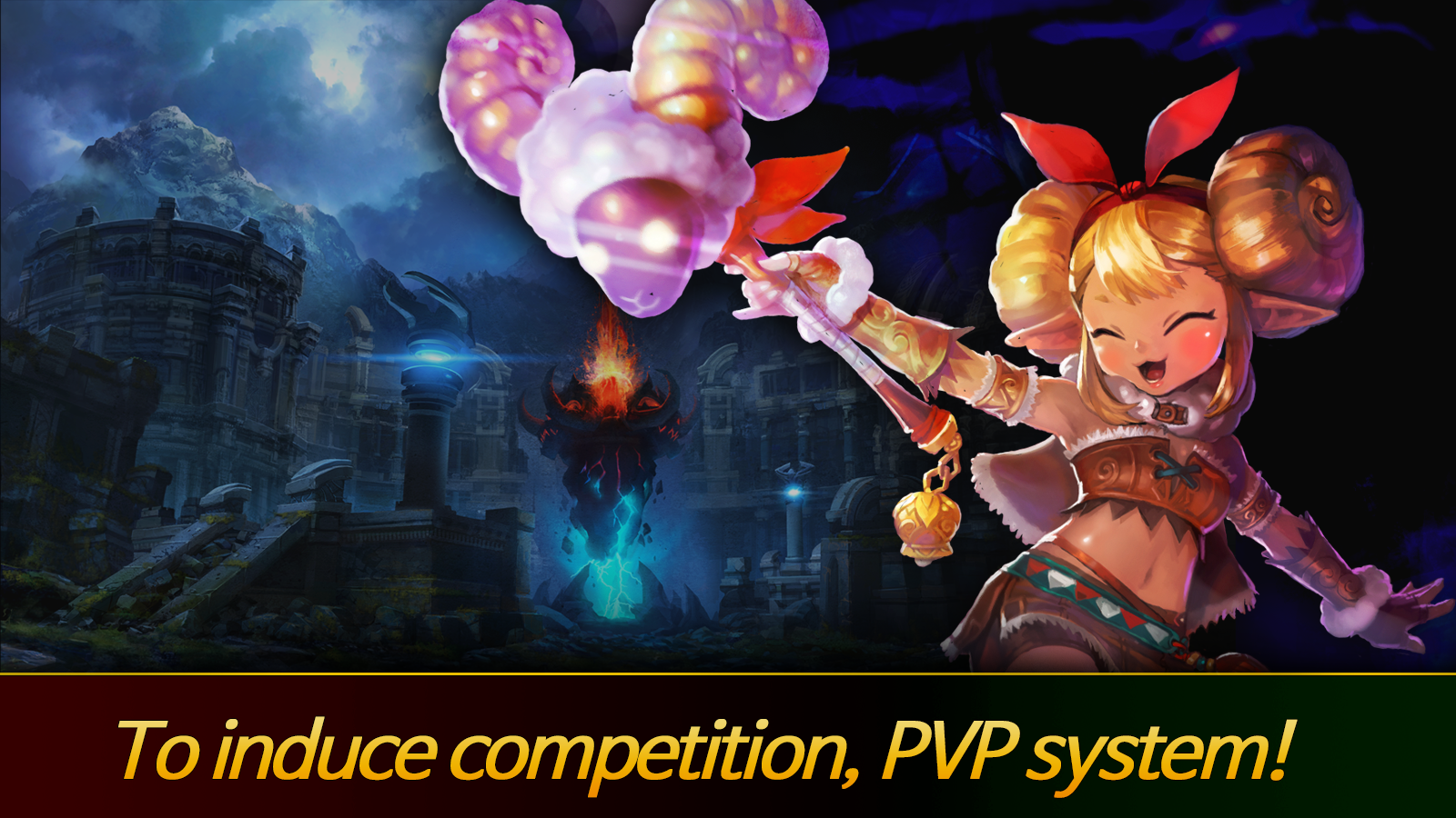 Cuplikan Layar Game Heroes League - Another World