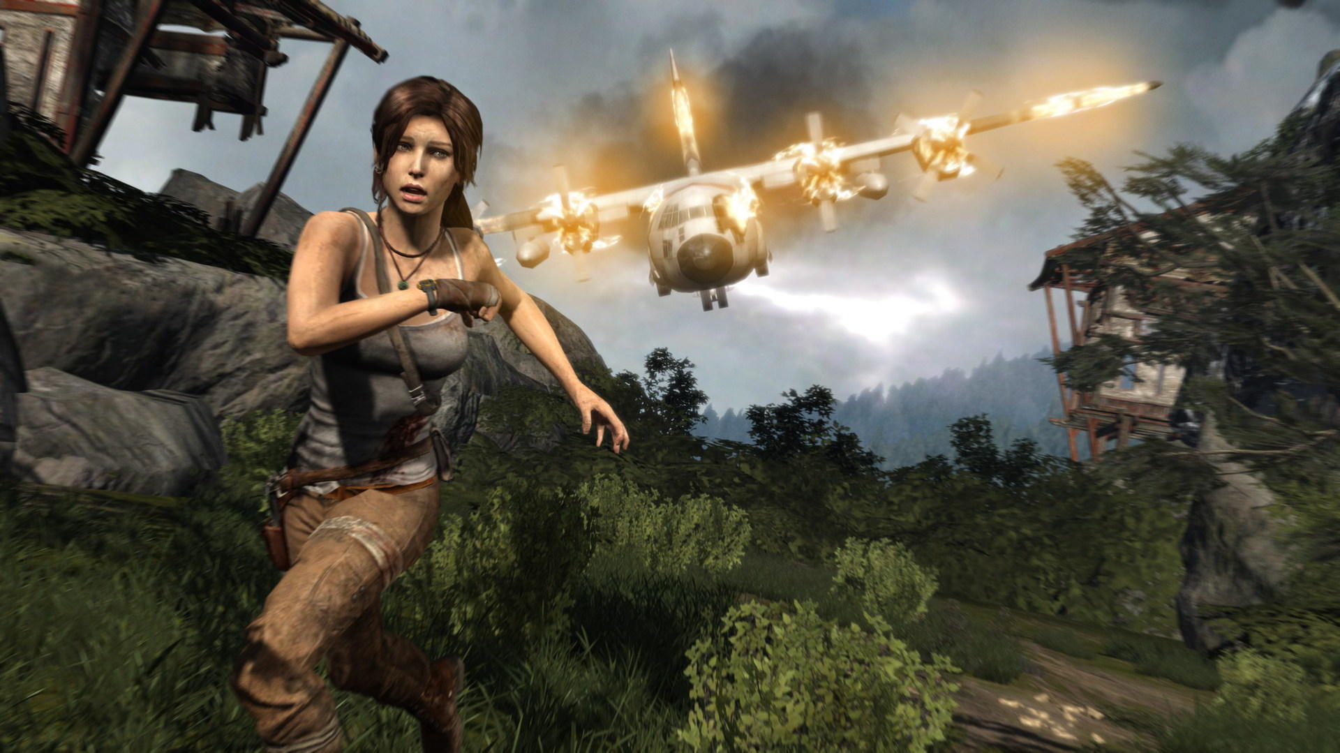 Tomb Raider ภาพหน้าจอเกม