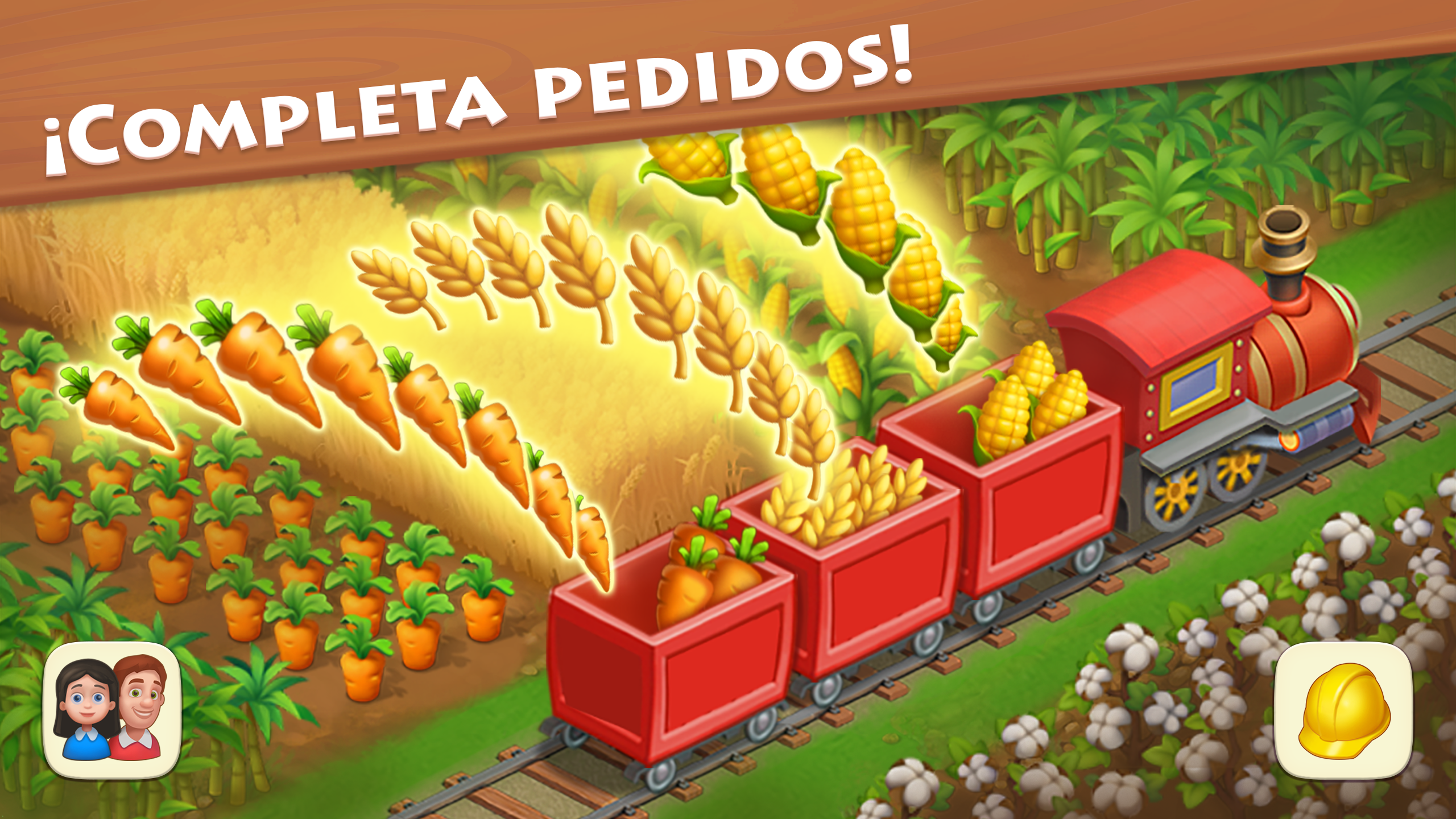 Captura de Pantalla del Juego Township