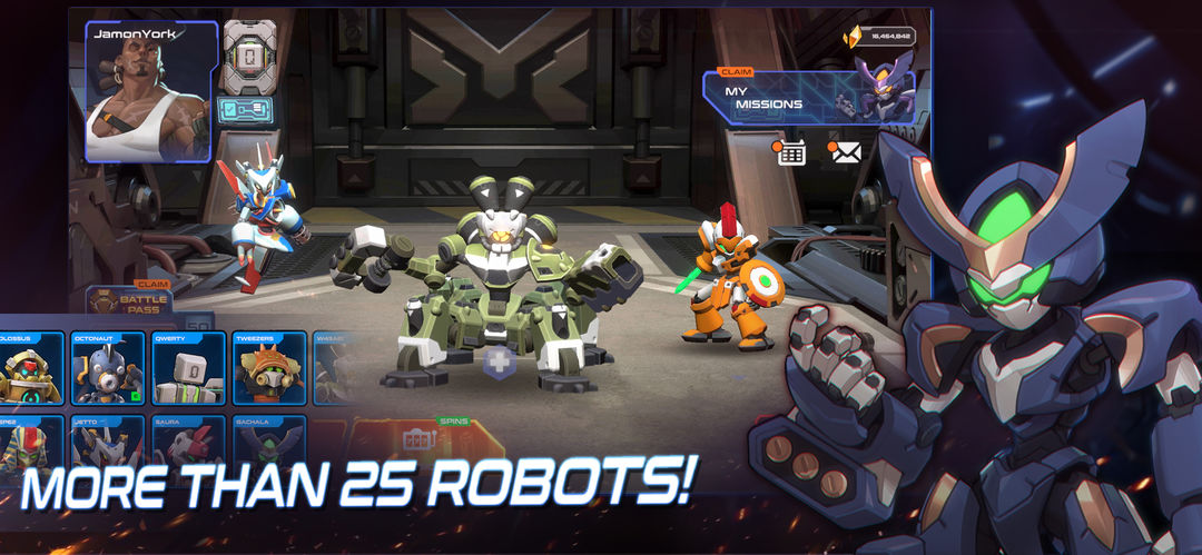 Screenshot of Mybots Royale