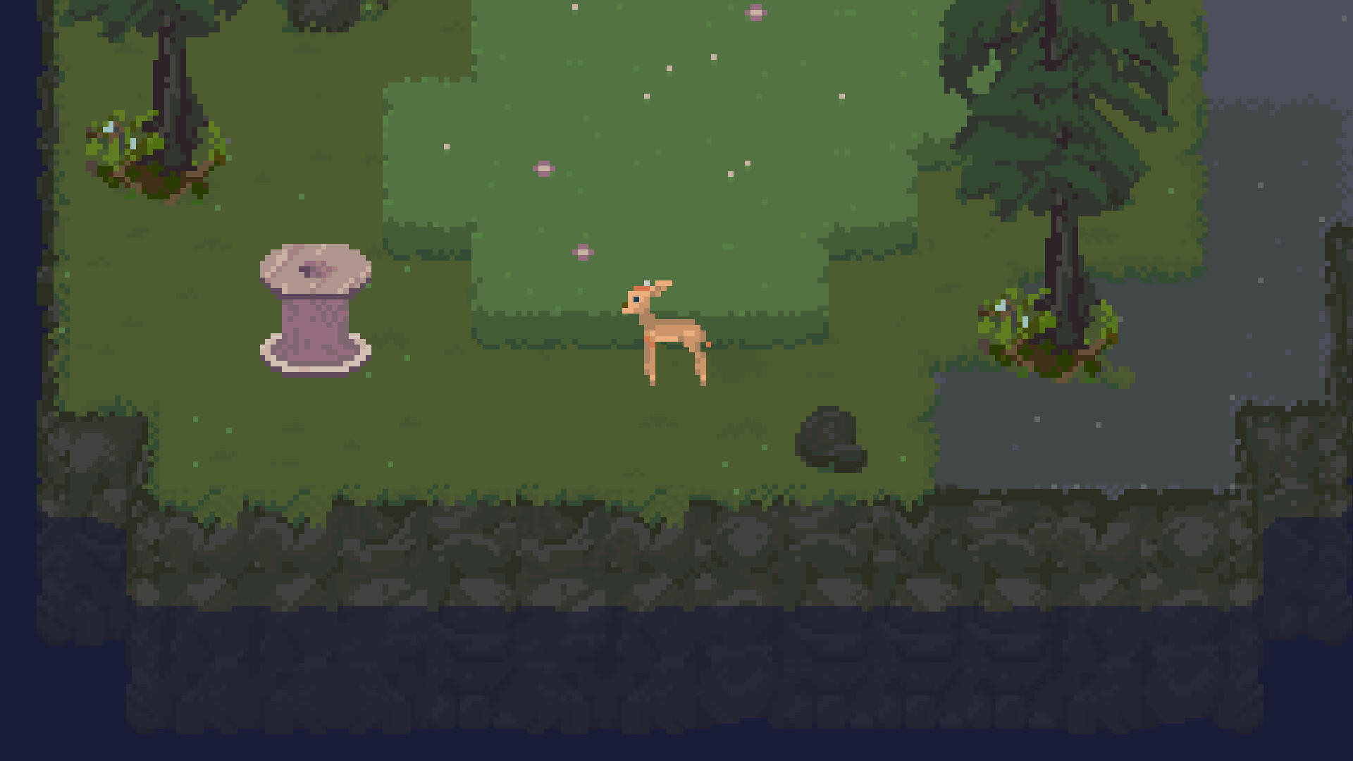 Gazelle in a Winter Coat 게임 스크린 샷