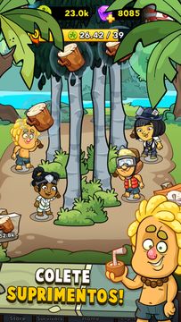 Captura de Tela do Jogo Castaway Cove
