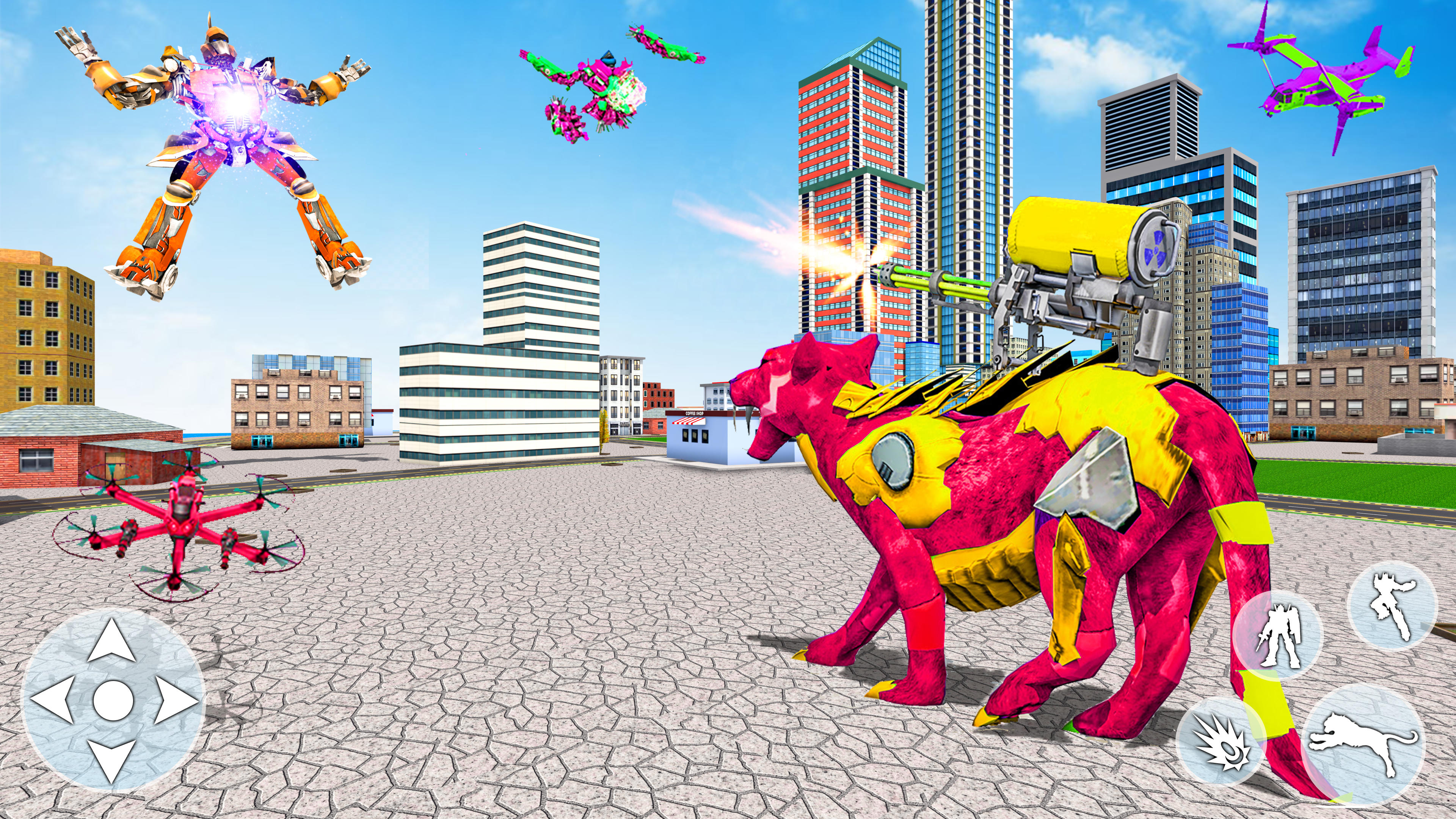 Car War Robots Game ゲームのスクリーンショット