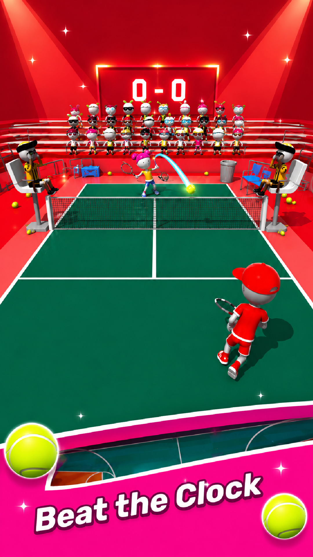Stickman Tennis Champion Game Screenshot
