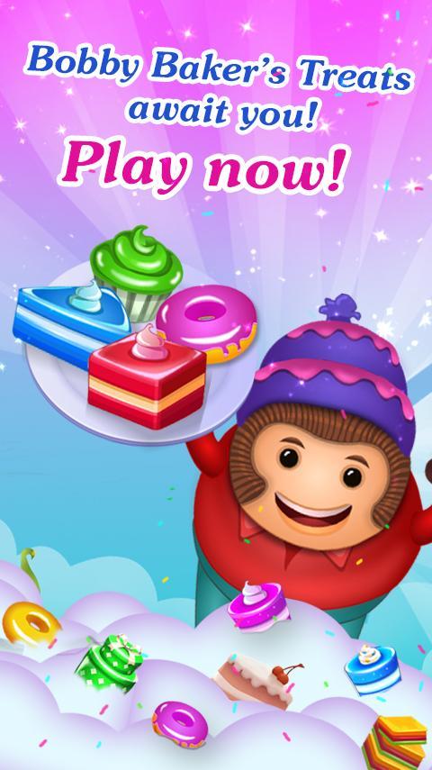 Screenshot of Pastry Mania Match 3 Game