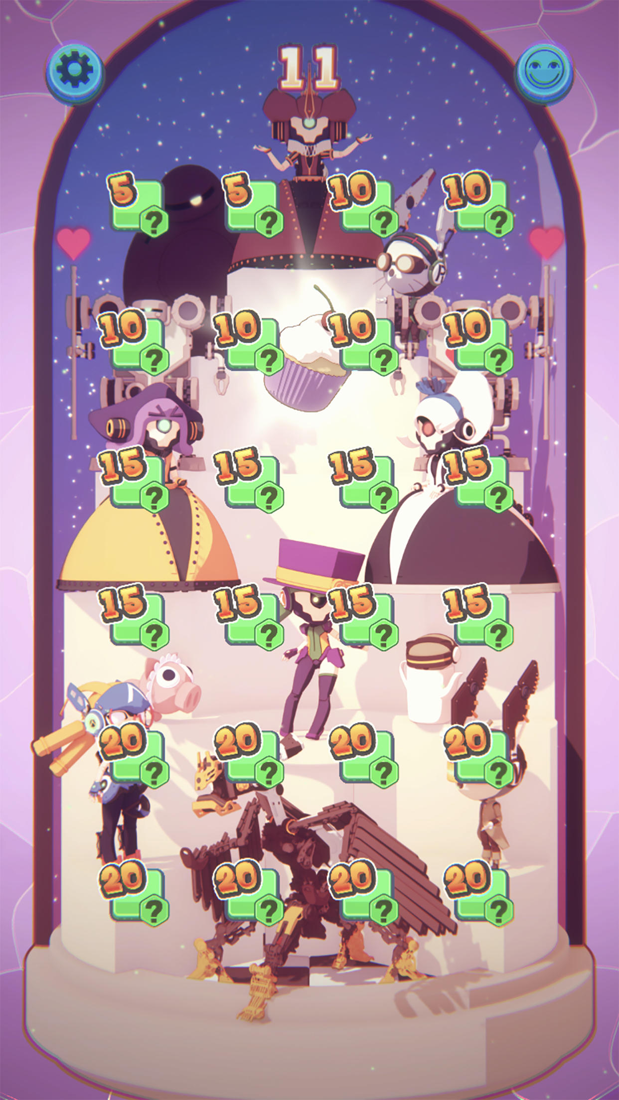 Screenshot of NemoAlice - nonogram puzzle