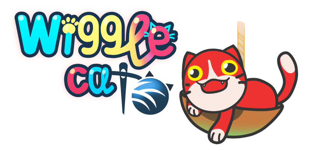 Banner of Wiggle Cat - Бесплатная игра «три в ряд» с подключением 