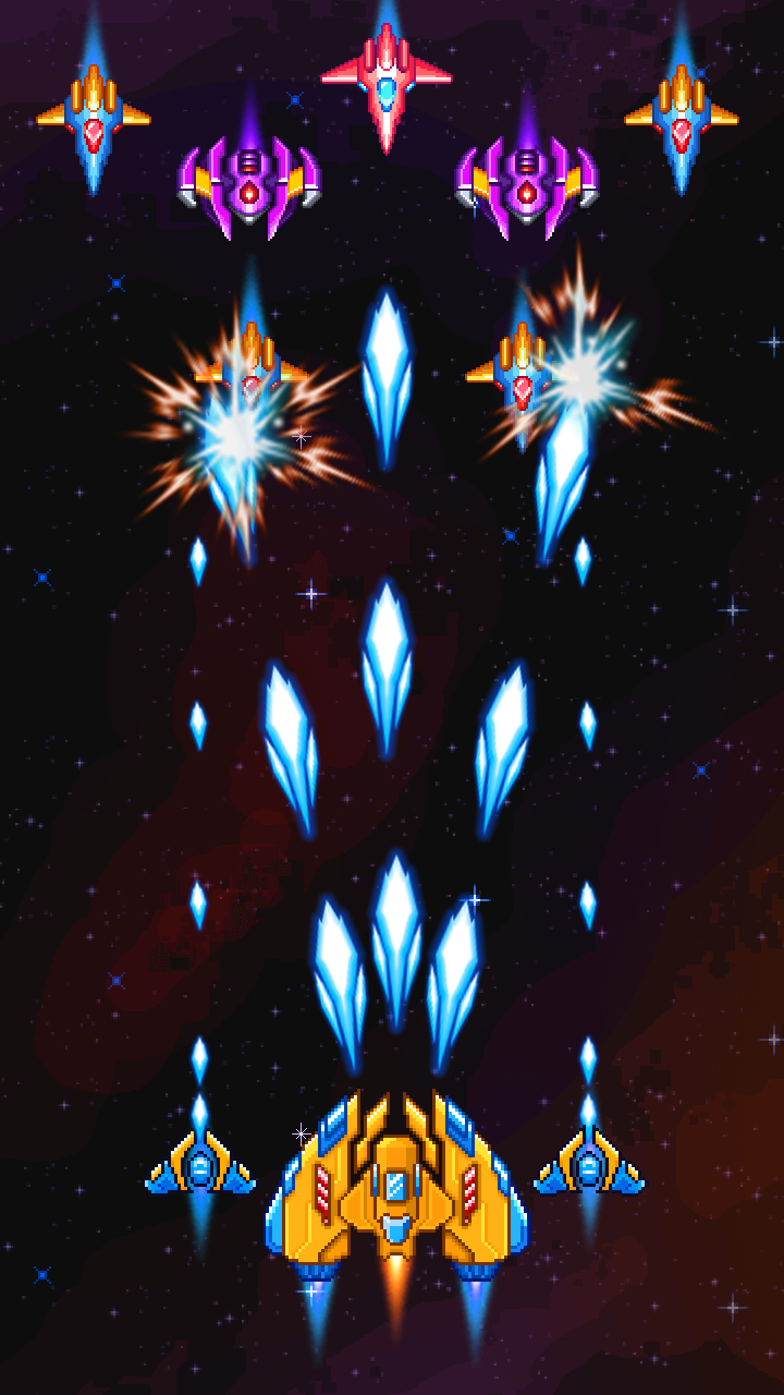 Alien War - Space Shooter ภาพหน้าจอเกม