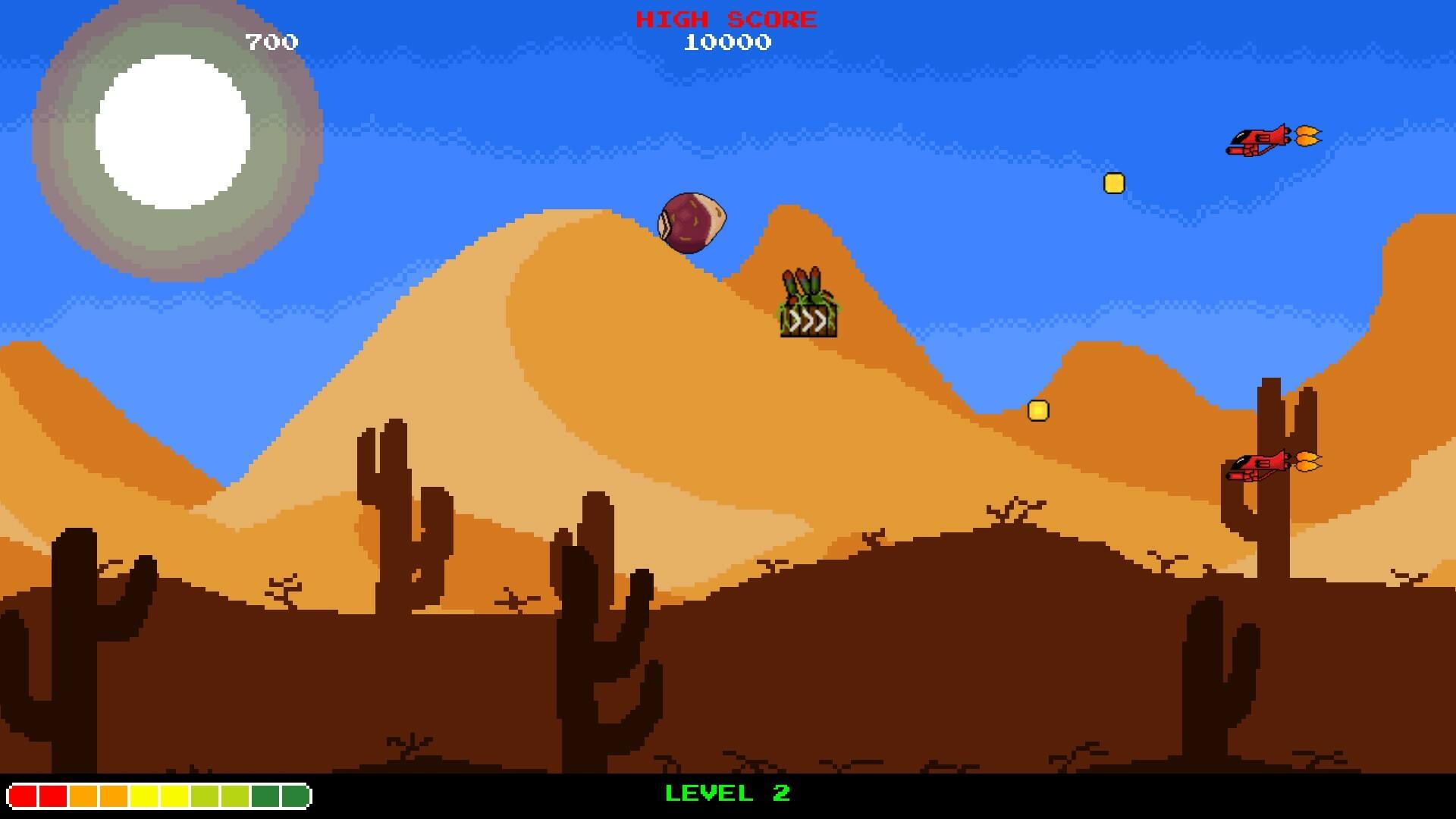 Rutabaga Desert Storm ゲームのスクリーンショット