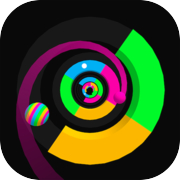 Boule de couleur Helix - Switch Run 3D