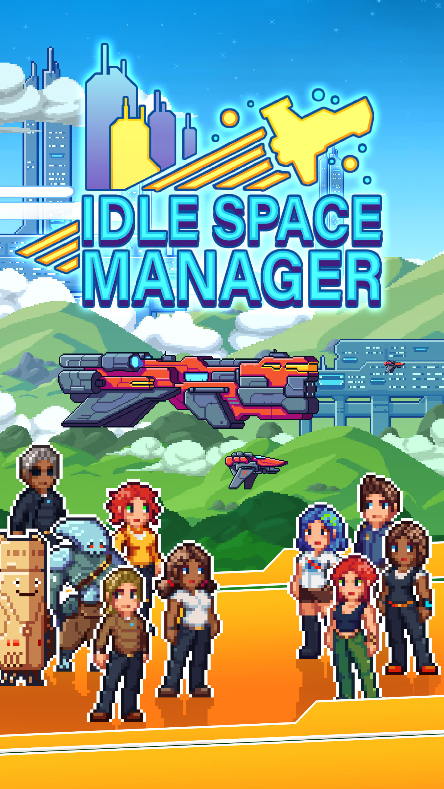 Idle Space Manager Game Screenshot