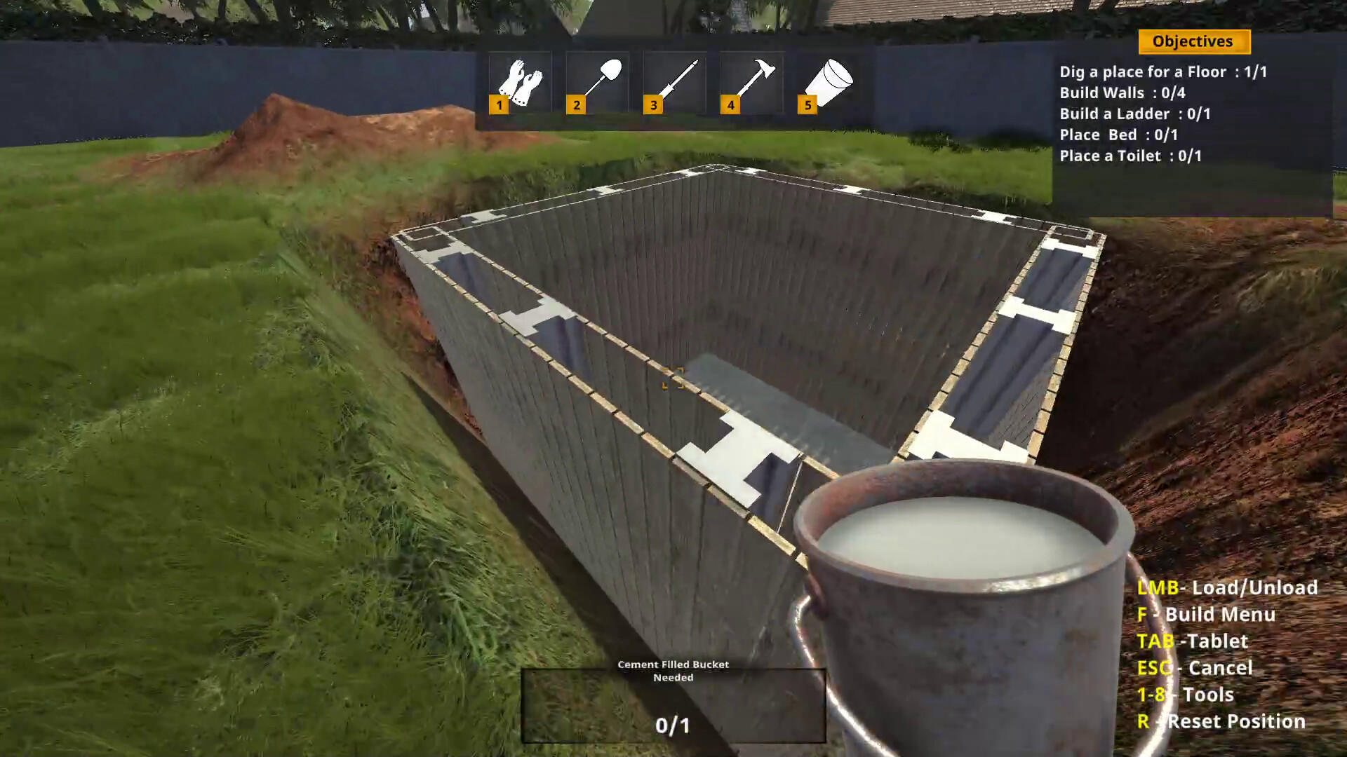 Bunker Builder Simulator遊戲截圖