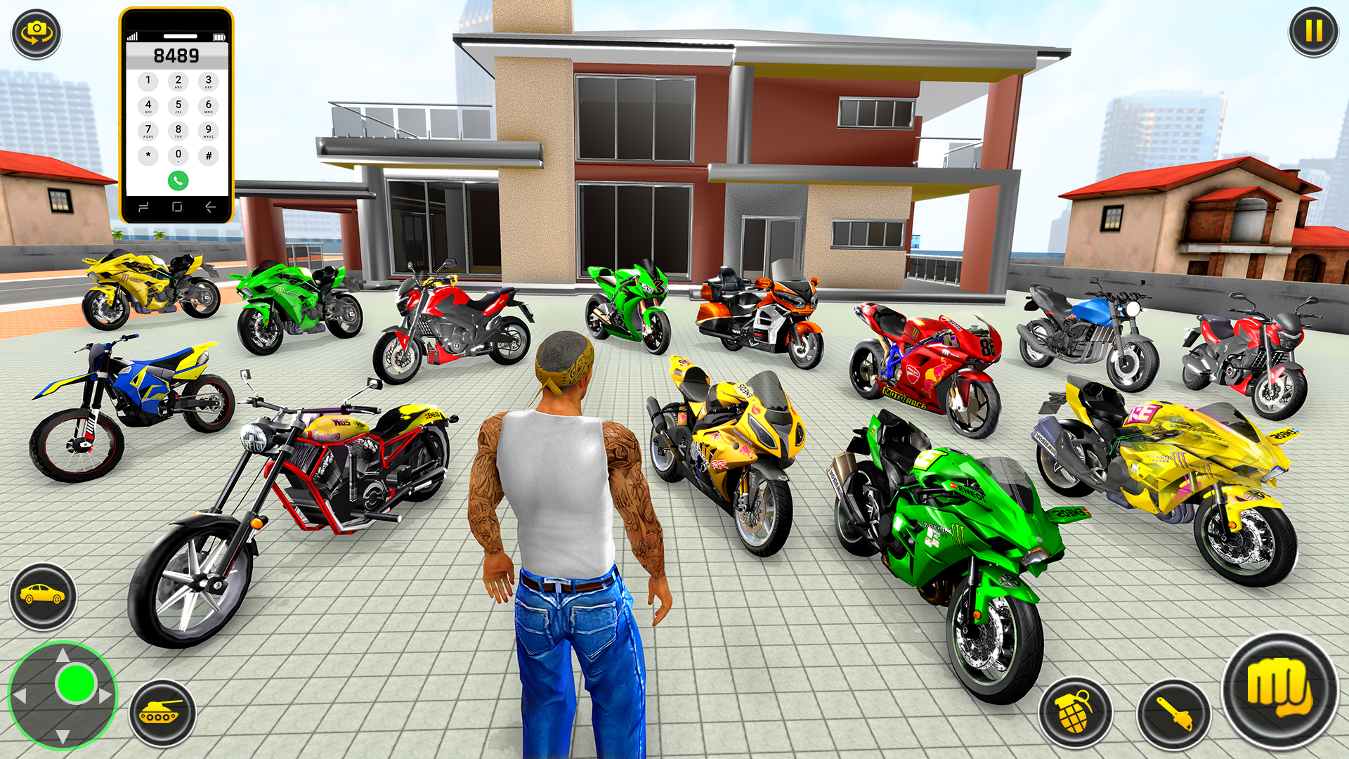 Indian Bikes and Car Games 3D Game Screenshot