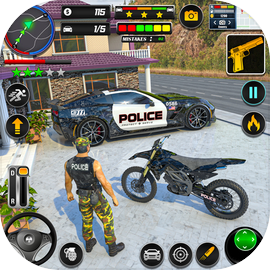 Bike Chase 3D Police Car Games