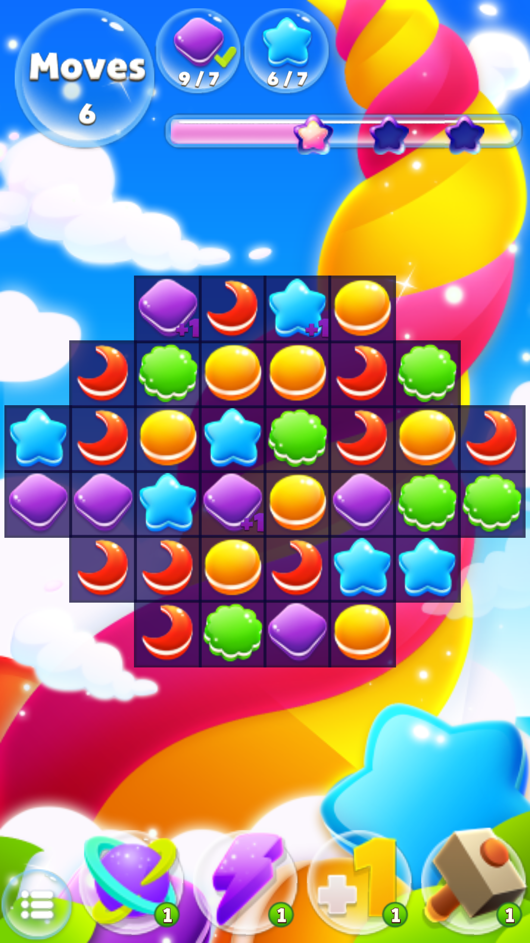 Captura de Tela do Jogo Cookie Crush Mania 2