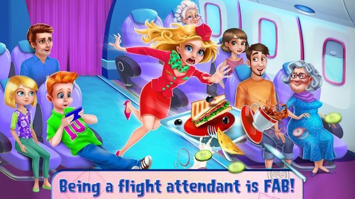 Sky Girls: Flight Attendants Game Screenshot