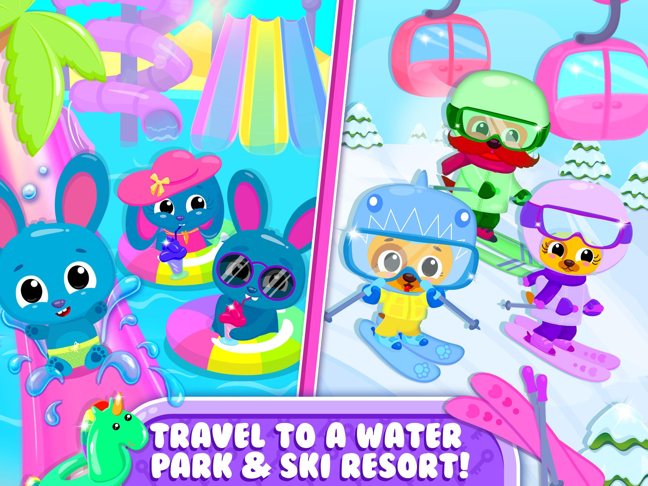 Cute & Tiny Hotel - Family Vacation Adventures Game Screenshot