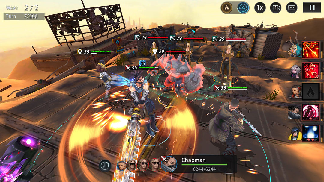 Heroes War: Counterattack screenshot game