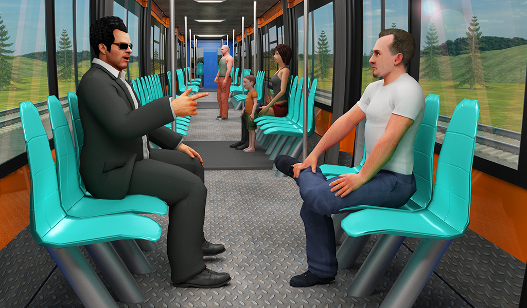 Indian Train City Pro Driving : Train Game Game Screenshot
