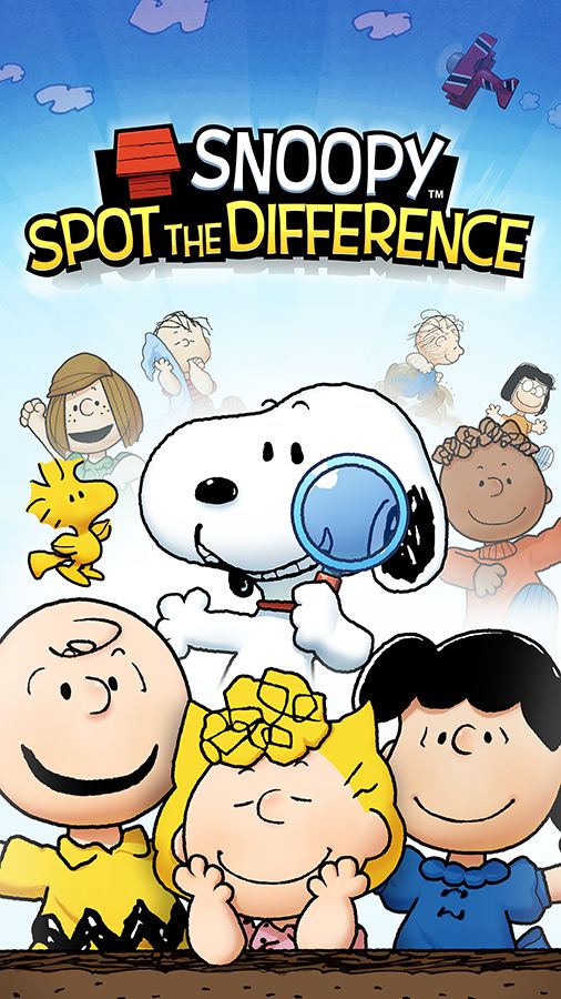 Snoopy Spot the Difference 게임 스크린 샷