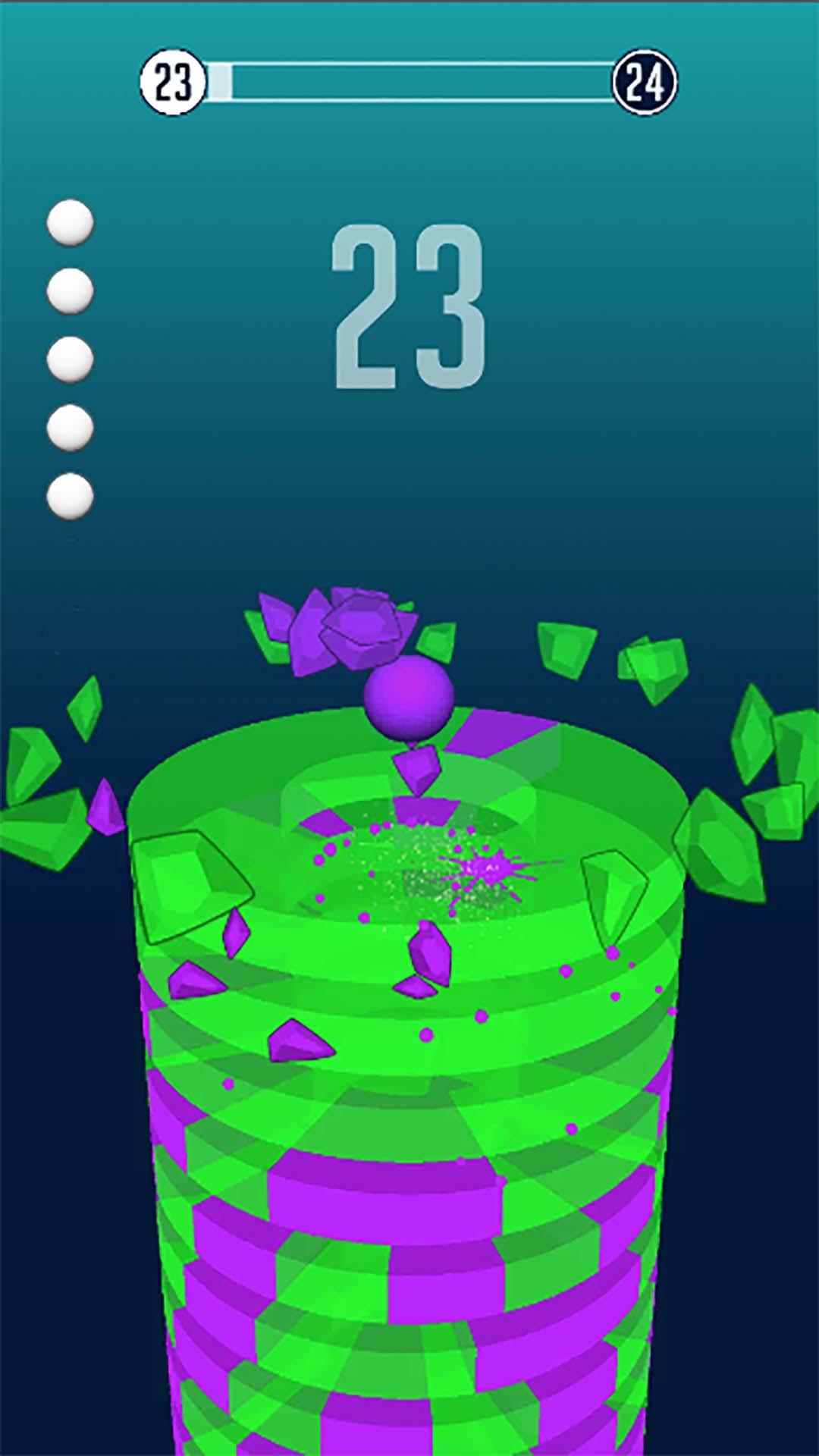 Paint Smash Game Screenshot