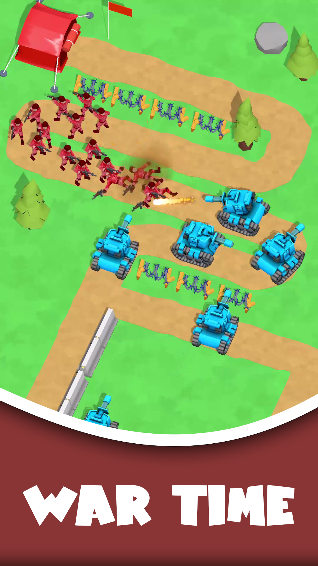 Park Defense Game Screenshot