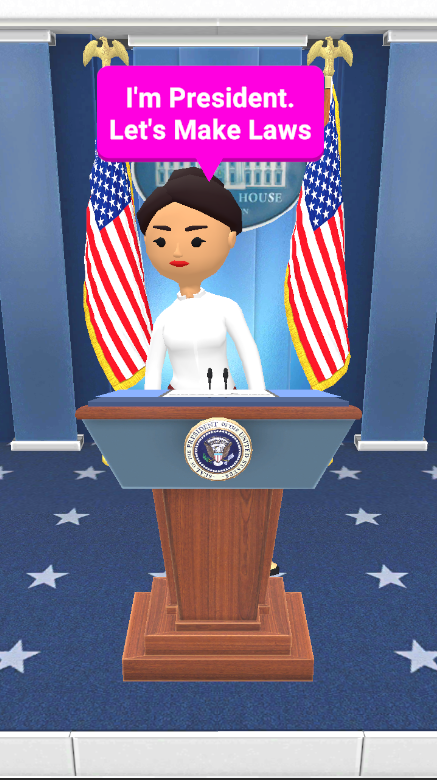 Captura de Tela do Jogo The President